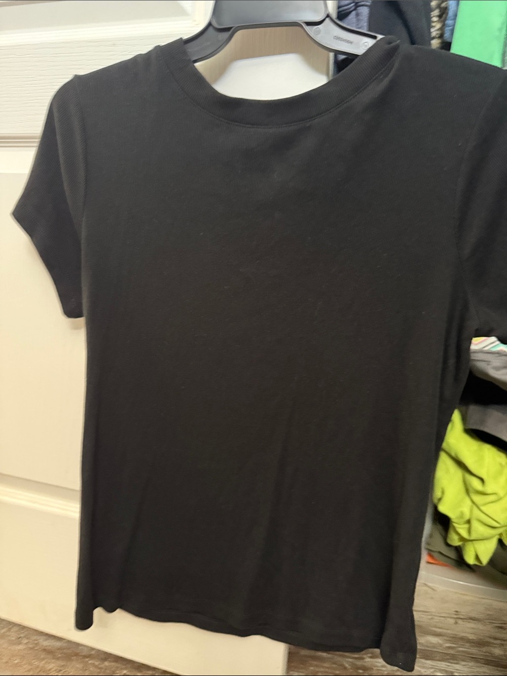 Basic Black Short Sleeve Tee